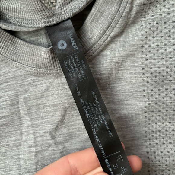 Gray Long Sleeve Women's Top - Picture 8 of 8